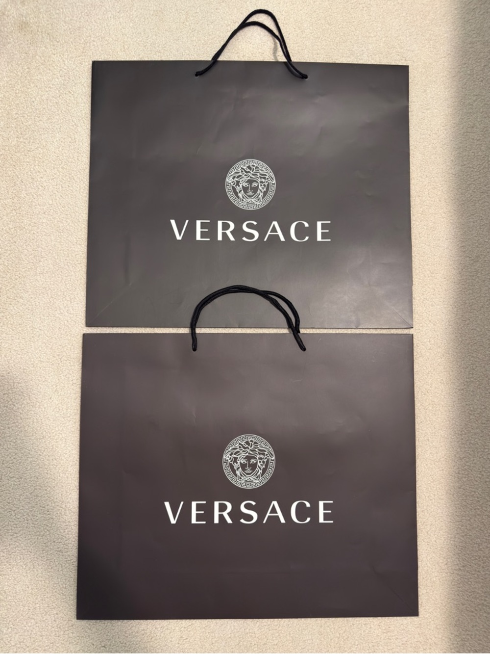 Versace Shopping Bags (Set of 2)